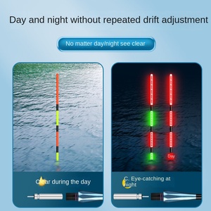 Outils de pêche lumière LED signal <span class=keywords><strong>lumineux</strong></span> flottant Eva Pvc pôle Balsa bois <span class=keywords><strong>carpe</strong></span> Tilapia pêche flotteurs Bobbers pour la pêche à la <span class=keywords><strong>carpe</strong></span> - Product Image 6