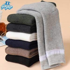 Mùa Thu Mùa Đông Bông Ấm Crew Vớ Rắn Màu Dày Dưới Dùng Một Lần Và Chống Vi Khuẩn Vớ Cho Nam Giới Và Phụ Nữ - Product Image 3