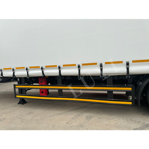 LUYI 40ft PVC Tissu Rideau Van Trailer 3 Essieux 40ft Acier Semi <span class=keywords><strong>Remorque</strong></span> avec Bâche Volets Rouleaux et Rideau Latéral Ouvert - Product Image 4