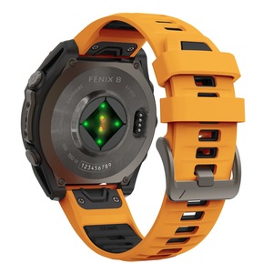 <span class=keywords><strong>Correa</strong></span> de reloj Tschick <span class=keywords><strong>QuickFit</strong></span> para Garmin Fenix E 8 AMOLED Solar 51 47mm 7 7X Pro 6 6X/Epix <span class=keywords><strong>26</strong></span>/22mm <span class=keywords><strong>Correa</strong></span> oficial de silicona deportiva - Product Image 6