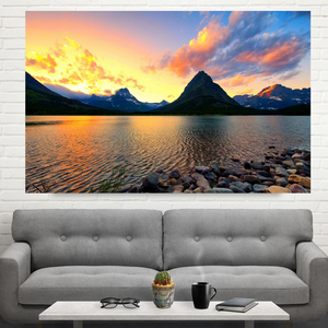 Tableaux et impressions sur toile Panorama Coucher de soleil Ciel Côte Naturelle Océan <span class=keywords><strong>Mer</strong></span> <span class=keywords><strong>Plage</strong></span> <span class=keywords><strong>Paysage</strong></span> pour Salon - Product Image 6