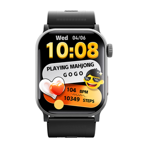 Montre connectée de santé F540 avec pompe à air, tensiomètre, ECG, quatre canaux PPG, test EDA, examen physique micro en un clic pour tous les sexes - Product Image 6