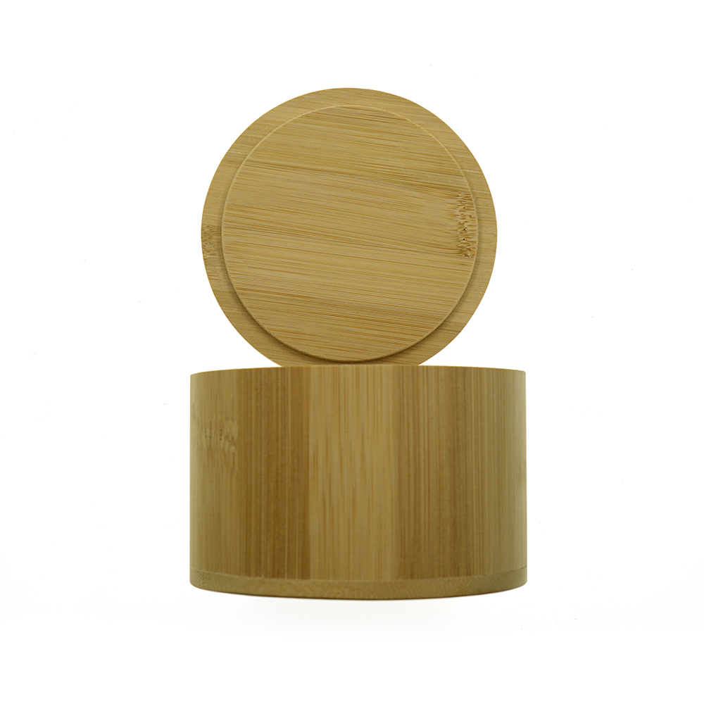 bamboo round container box