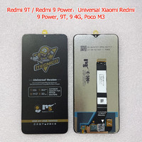 Kit de Pantalla para Móvil MS Crown Series para Xiaomi Redmi 9 Power 9T 9 4G Poco M3, Compatible con Pantalla LCD Interna y Externa
