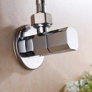 Gute Qualität Messing verchromt Wand montage langlebiges Wassers topp 90 Grad Winkel ventil für Badezimmer - Product Image 3