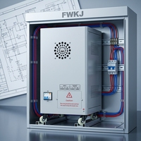 Régulateur de tension entièrement automatique monophasé 20 KVA à enroulement en cuivre pour commande de servomoteur, modèle SVC/TND