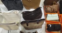 Sacs à main en cuir PU véritable de créateur pour femmes, vente en gros, lots mixtes de sacs de marque neufs et d'occasion