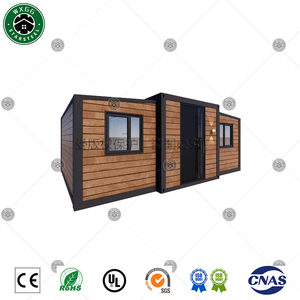 Maison préfabriquée mobile extensible en kit, 2-3 chambres, construction rapide, villa conteneur avec panneaux sandwich - Product Image 2