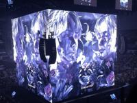 Écran LED SMD transparent pour extérieur, luminosité 4500 nits, pas de pixel P3.91-7.82, étanche IP65, pour ascenseurs et magasins de détail