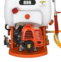 IF-888 IFOURNI Pulvérisateur à dos à essence 2 temps 15 L Outils de jardinage Machines agricoles Pulvérisateur à dos
