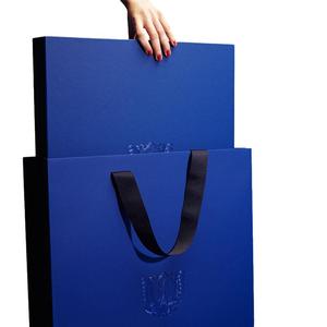 Caja de Regalo de Papel Rígido Magnética Plegable Rosa de Lujo con Logotipo Personalizado para Empacar con Bolsa de Papel - Product Image 1