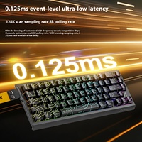 ATTACK SHARK X68 HE 60% Wired Magnetic Switch Gaming Keyboard 8KHz Polling Rapid Trigger Low Latency RGB Gaming Keyboard for FPS