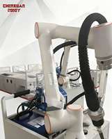 Chariot de soudage collaboratif mobile pour soudage MIG MAG TIG, poste de travail cobot compact, flexible et intégré