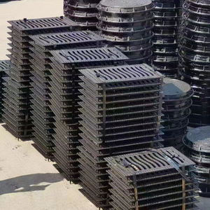 <span class=keywords><strong>Plaque</strong></span> de couverture de tranchée en <span class=keywords><strong>fonte</strong></span> durable et anti-corrosion pour égout d'immeuble de bureaux - Product Image 3