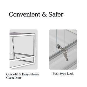 Terrario de Aluminio para Reptiles, Jaula Vivario para Lagartos, Pitones y Dragones Barbudos, 120*45*60 cm, Venta al por Mayor - Product Image 4