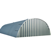Hangar Quonset, garage, entrepôt et bâtiments métalliques à structure arquée, maison à toit métallique Quonset, atelier à toit métallique à jointement par vis