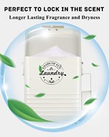 Porte-distributeur de récipient de poudre de détergent BX pour l'organisation de la buanderie, distributeur de savon à lessive en métal avec pelle et couvercle