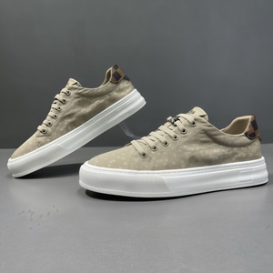Zapatillas de Lona de Lujo para Hombre, Diseño de Seda Helada, Punta Ligera, Suela de Goma, Transpirables, Modernas, Deportivas e Informales para Verano - Product Image 1