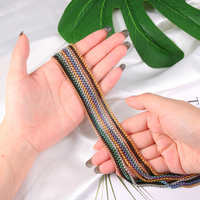 Kalung Rolo Roller Perak untuk Pria & Wanita, Rantai Dompet Baja Anti Karat, Rantai Mutiara Kotak, Rantai Rolo untuk Pria