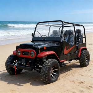 รถจี๊ปแต่งพิเศษ 350 ซีซี ออฟโรด ขายส่ง รถบักกี้ไฟฟ้า 4x4 ออฟโรด 4 ที่นั่ง มินิจี๊ปบักกี้สำหรับขาย - Product Image 1