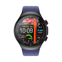 Reloj Inteligente ET488 con Monitor de Datos de Salud Múltiples, 380mAh de Larga Duración, Soporte Multilingüe, Control NFC, Reloj Deportivo Inteligente
