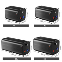 Chauffe-eau électrique domestique et de camping de haute qualité 300W 15/20L DC 12V/220V pour caravane, avec réservoir de stockage, classe d'efficacité énergétique