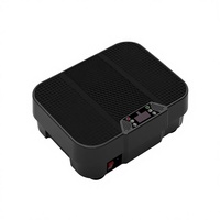 Plateforme vibrante ABS mini pour usage domestique, technologie électromagnétique, fitness, massage Crazy Fit, portable, 150W
