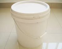 1 gallon 5gallon de béton architectural préfabriqué utilisé seau en plastique