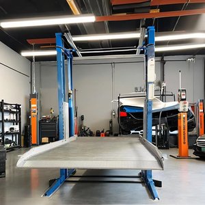 <span class=keywords><strong>Centro</strong></span> de servicio automático Elevador de alineación de cuatro postes con sistema hidráulico y diseño sin ruedas - Product Image 2