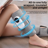 Grenzüberschreitender Waden-Knetmassager für den Export; Multifunktionaler Luftdruck-Vibrations-Wärmetherapie-Beinmassager; Luftwellenmassage