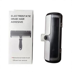 <span class=keywords><strong>Brosse</strong></span> à poils pour animaux de compagnie en fibre de polyester ABS réutilisable, auto-nettoyante, adhésive, en forme de T, avec poignée amovible personnalisable - Product Image 5
