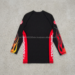 Camiseta de Compresión para Jiu Jitsu y MMA, de Alta Calidad, Venta al Por Mayor, Personalizable, Manga Larga, Transpirable y de Secado Rápido - Product Image 3