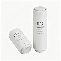 Ensemble de cartouches de filtre à eau RO à 2 étages, pré-filtre PPC, membrane d'osmose inverse 600GPD, élément filtrant à eau