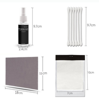 Kit de nettoyage d'appareil photo portable avec pochette de rangement, ensemble complet de nettoyage d'objectif DSLR pour appareils photo numériques, vente en gros