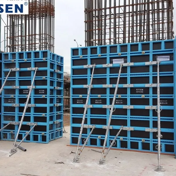 Precast Concrete shuttering Panels Forms Aluminum Wall Formwork Pillar Column Form