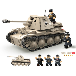 HW 2026 Set di Costruzioni Carro Armato Tedesco 661 Pezzi, Giocattolo Educativo in Mattoncini - Product Image 1