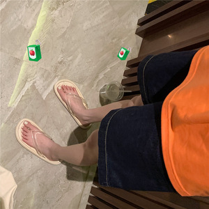 Thời trang mới Trọng lượng nhẹ không trượt phẳng duy nhất trong nhà ngoài trời Flip-flops cho dép đi trong nhà cho phụ nữ mới bán buôn bãi biển phòng tắm cho <span class=keywords><strong>SLI</strong></span> - Product Image 5