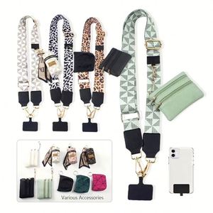 Portefeuille à fermeture éclair avec bandoulière en polyester personnalisé, cordon de téléphone résistant à l'eau pour usage universel - Product Image 2