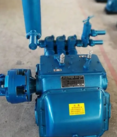 Pompe à boue à piston triplex BW450-5 450L/350L/min, électrique ou diesel en option, pour les travaux de forage et d'exploration géologique