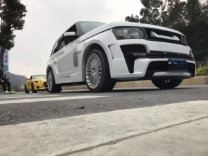 Para el Range <span class=keywords><strong>Rover</strong></span> L322 2002-2015, paquete de cuerpo ancho Haman modificado, paquete de cuerpo de guardabarros de parachoques delantero y trasero - Product Image 3