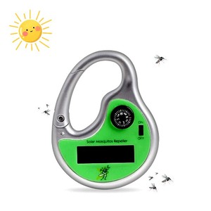 Répulsif solaire à ultrasons contre les moustiques, dernière technologie à ondes sonores, équipé d'un crochet de fixation. - Product Image 5