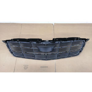 Calandre de pare-chocs avant noire brillante de style V, lifting, compatible avec <span class=keywords><strong>Cadillac</strong></span> ATS Sedan Coupé 2015-2019, sans emblème - Product Image 5