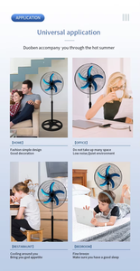 18''home sử dụng giá rẻ đứng tường sàn <span class=keywords><strong>Fan</strong></span> 3 trong 1 tầng-đứng người hâm mộ dao động bệ <span class=keywords><strong>Fan</strong></span> HJ-18F 5 Blades dọc - Product Image 6