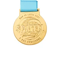 Hızlı teslimat altın kolye karikatür özel üreticisi çocuk çocuklar ödül sikke madalya