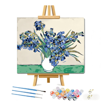 Peinture par numéros personnalisée en gros, kit d'art ODM, ensemble d'art directement de l'usine, emballage personnalisé disponible, kit de peinture par numéros