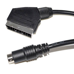 <span class=keywords><strong>Cable</strong></span> AV SCART <span class=keywords><strong>RGB</strong></span> - Conectores Chapados en Oro para una Transmisión Clara de Señal de Video y <span class=keywords><strong>Audio</strong></span> - Product Image 4