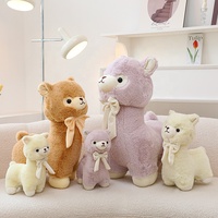 Penjualan Langsung Pabrik Mia Mainan Boneka Anak Kawaii Alpaca Mainan Boneka Grosir untuk Ulang Tahun