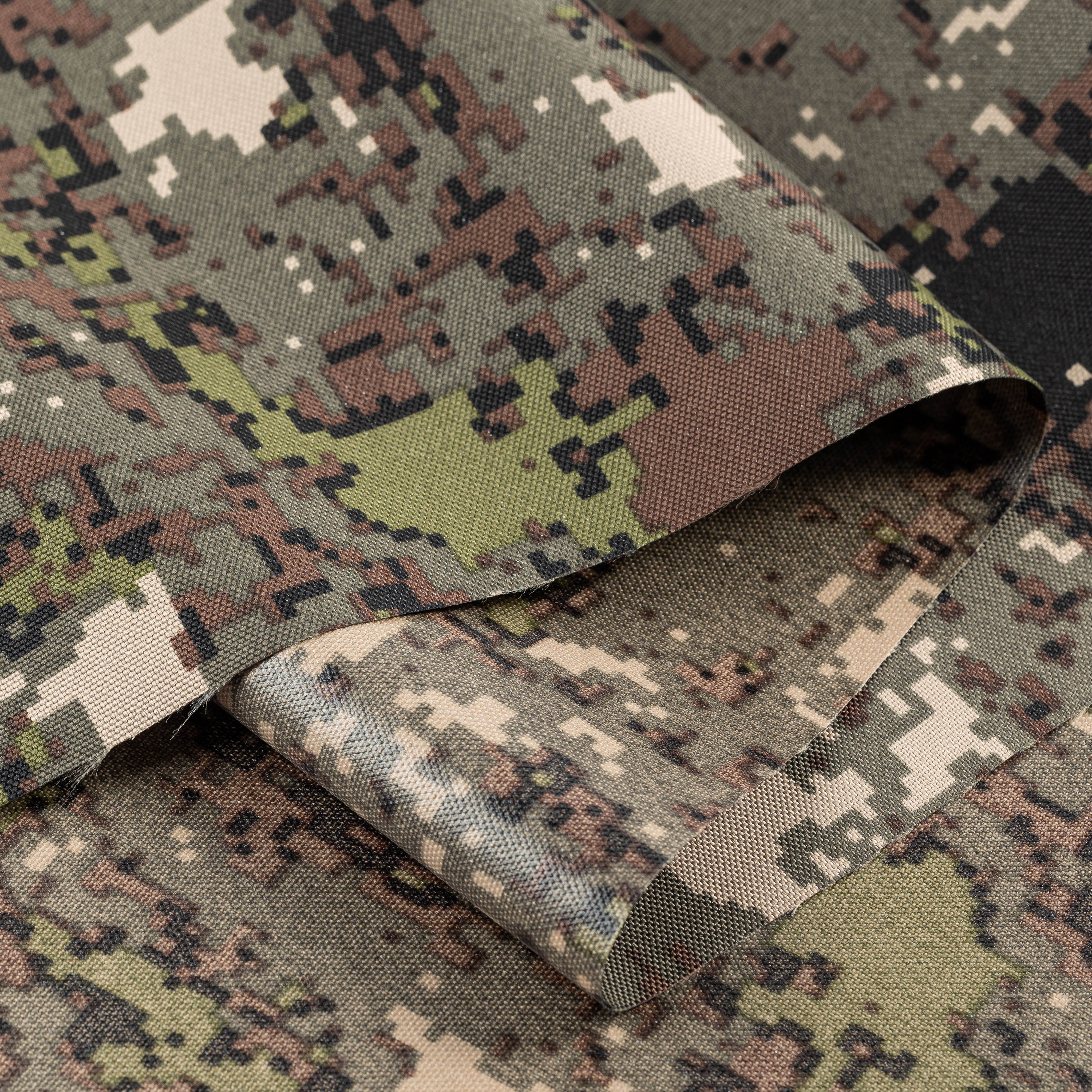 Camouflage 900D PU Oxford Fabric - Durable & Waterproof