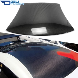 สำหรับ Nissan GTR R35 ปี 2008-2024 แผ่นคาร์บอนไฟเบอร์แท้สำหรับติดหลังคา  แบบมีรูเสาอากาศและแบบไม่มีรูเสาอากาศ - Product Image 1