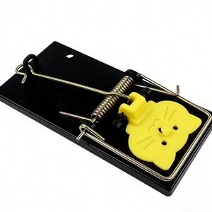 Piège à rats à ressort robuste, réutilisable, en plastique, haute sensibilité pour le contrôle des rongeurs - Product Image 1